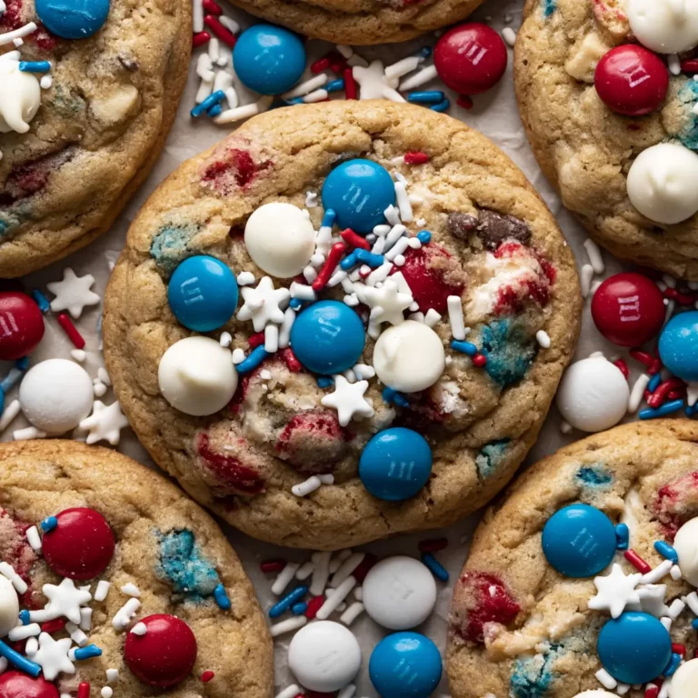 4th of July Monster Cookies