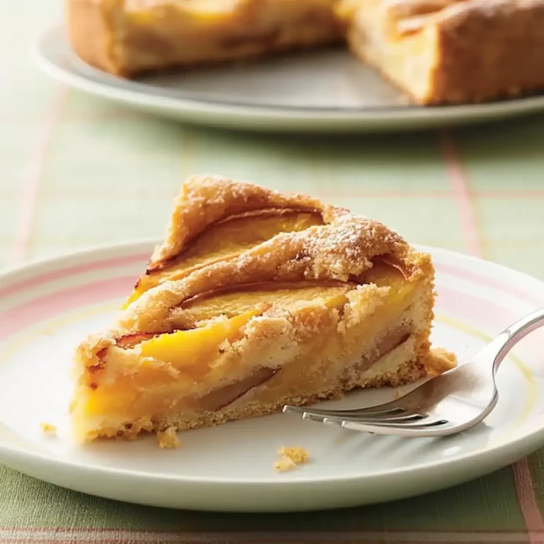 Nectarine Golden Cake