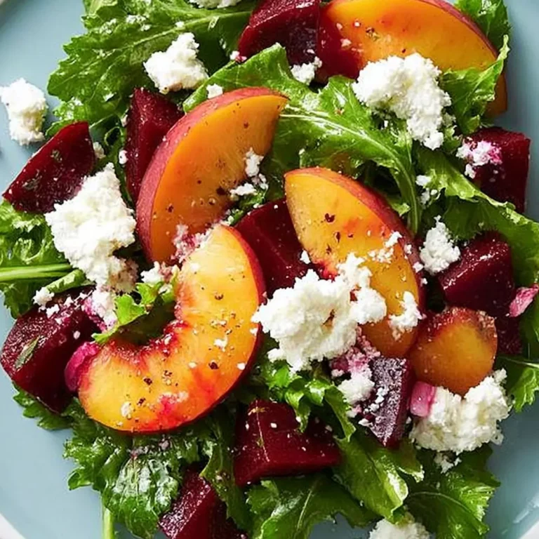 Nectarine and Beet Salad