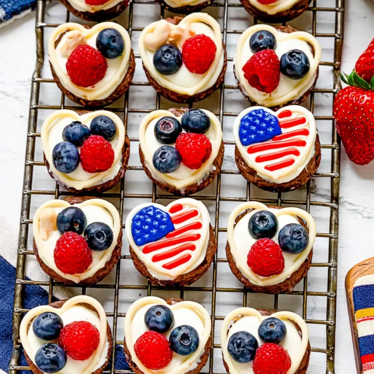 4th of July Brownie Bites