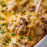 5 Ingredient Ground Beef Casserole With Potatoes