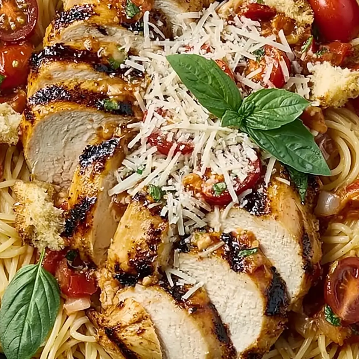 Bruschetta Chicken Pasta