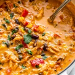 Creamy Chicken Taco Soup