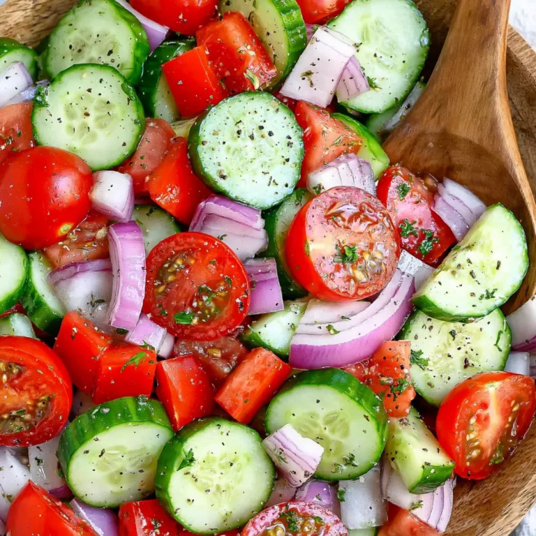 Cucumber Tomato Salad