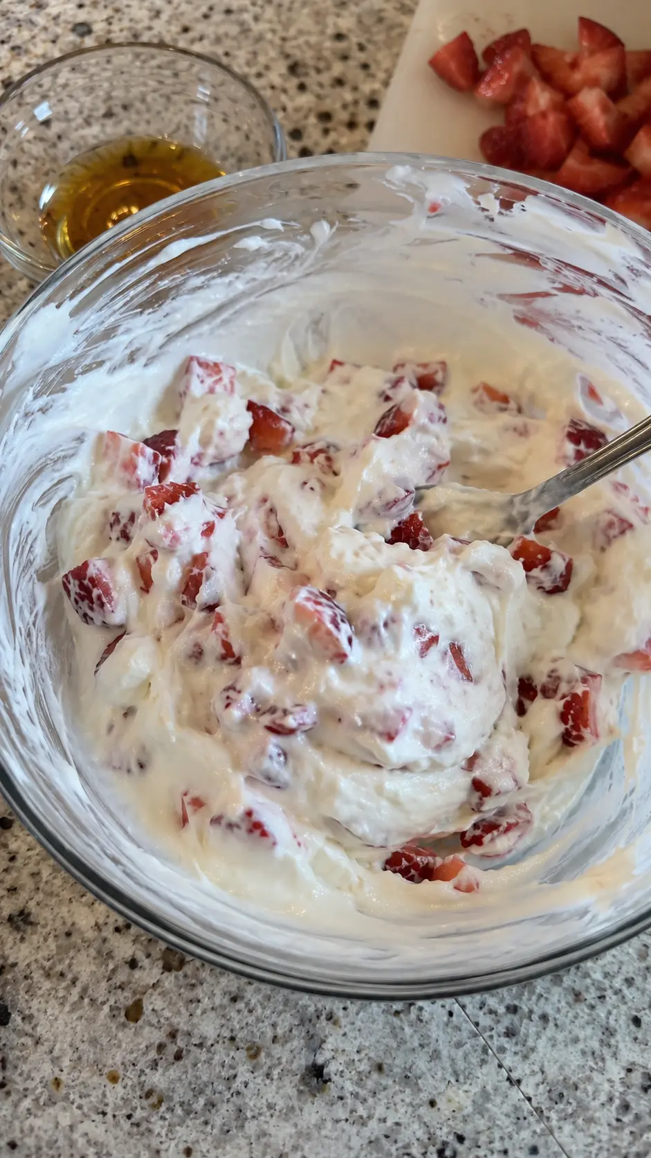 Frozen Chocolate Covered Strawberry Yogurt Clusters
