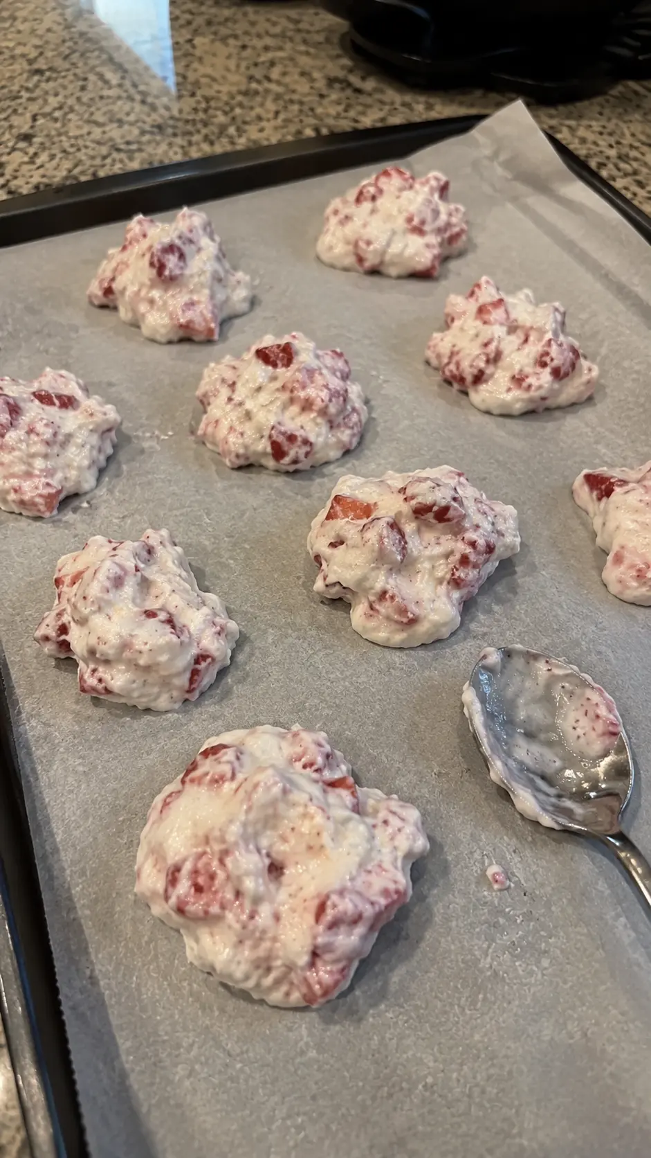 Frozen Chocolate Covered Strawberry Yogurt Clusters