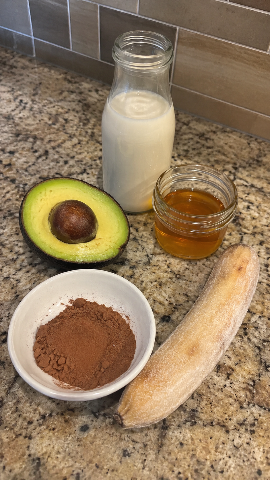 Healthy Chocolate Avocado Smoothie Delight