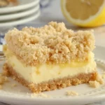 Lemon Cheesecake Crumb Bars