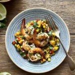Prawns with Nectarine Salsa