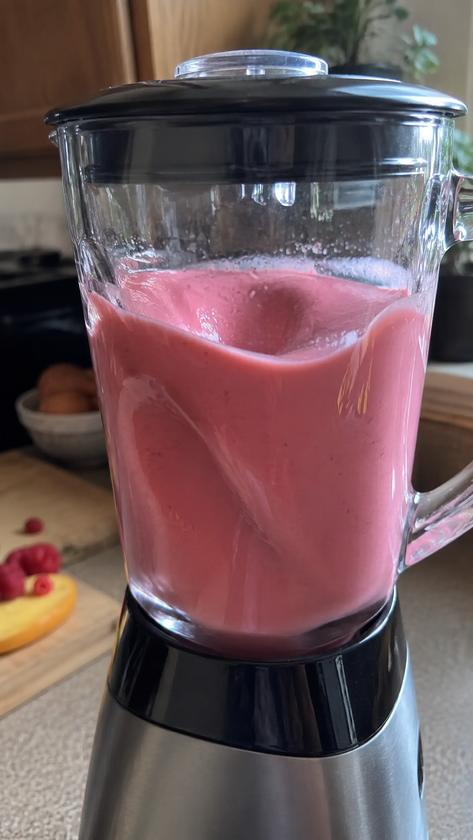 Raspberry Peach Smoothie