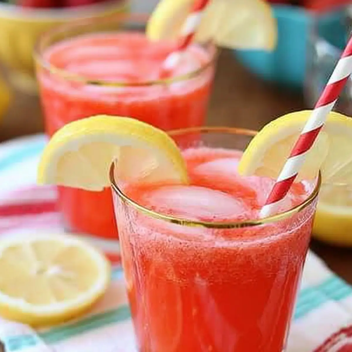 Strawberry Lemonade Punch