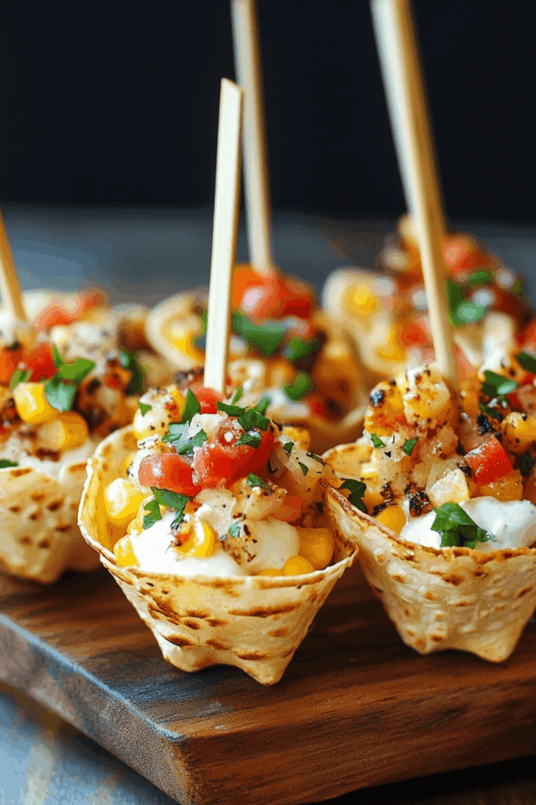Tortilla Corn Appetizers: Easy Party Favorite