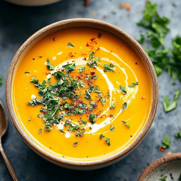 Butternut Squash and Sweet Potato Soup